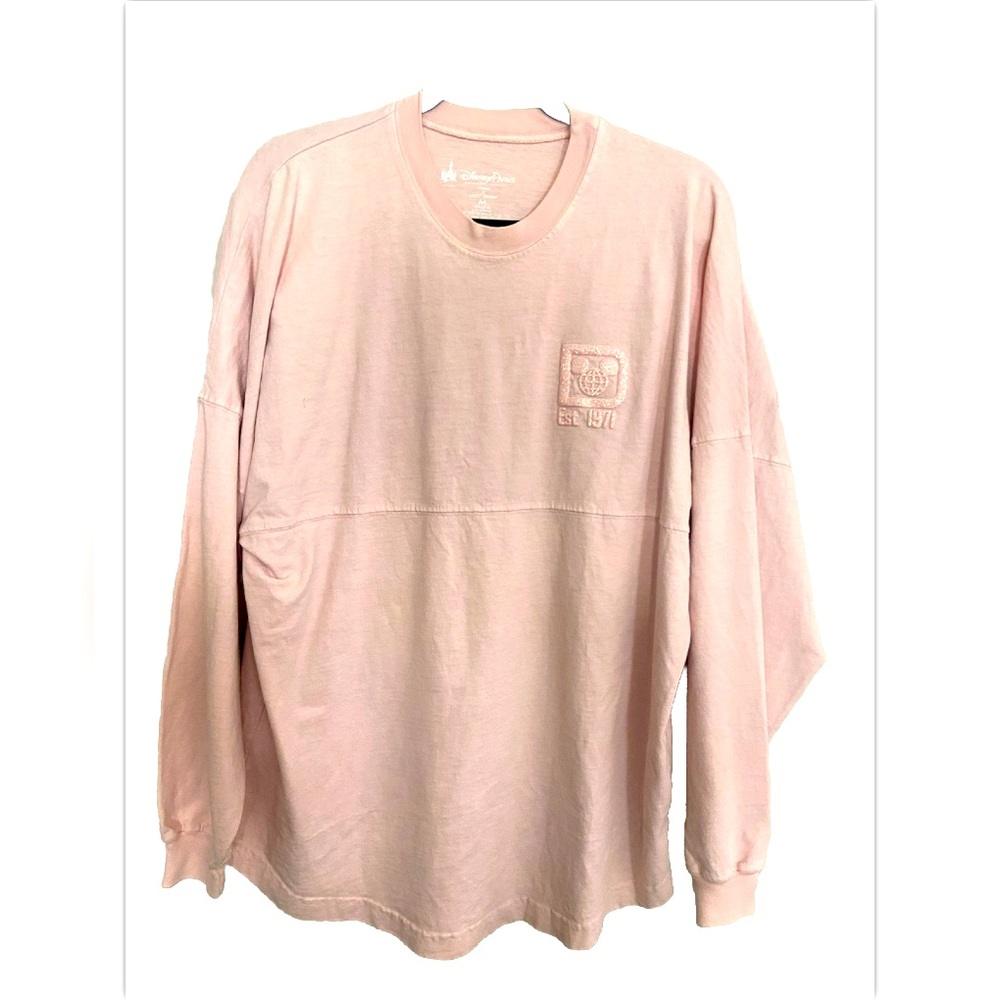 Disney parks authentic spirit jersey pink glitter medium